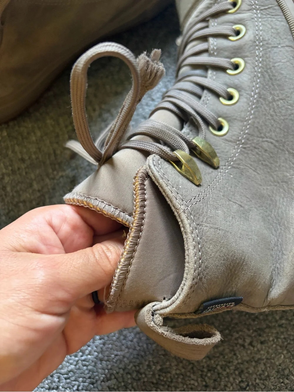 Converse Chuck Taylor All Star Boot 'Brown' suede waterproof women’s size 8 - Picture 4 of 9